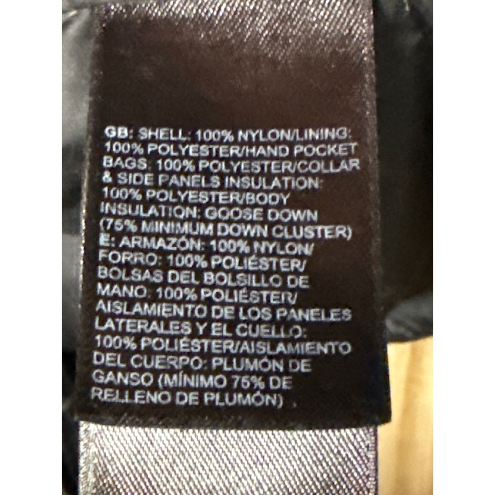 The North Face Aconcagua II Down Puffer Parka Jacket Black Womens Small Hooded - Picture 6 of 7